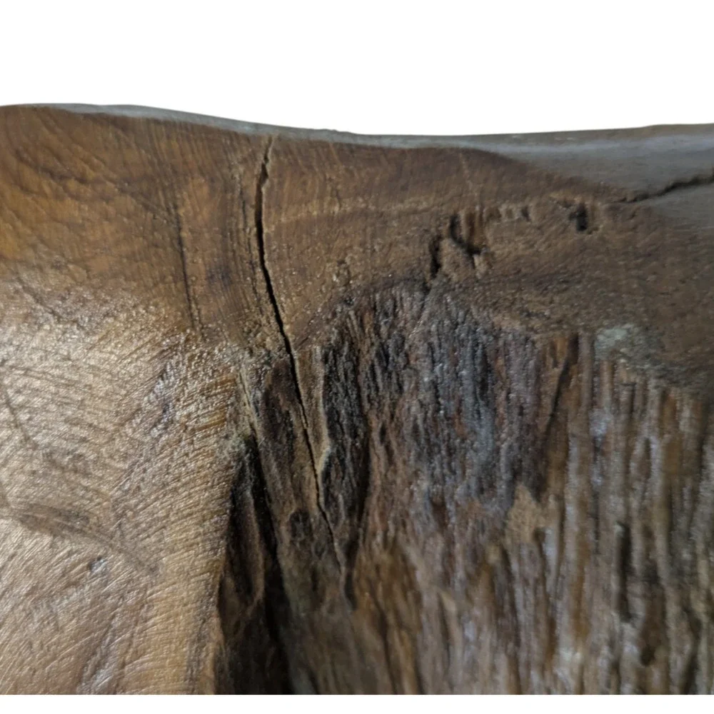 Natural Hand Carved Root Wood Wine Bottle Holders Live Edge Bottle Stand